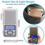 Portable Pocket Food Scale - 500g High Precision