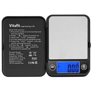 Vitafit 500g Digital Pocket Scale - 0.01g Accuracy