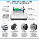 Adam Equipment CPWplus 75 Bench Scale, 165lb Capacity