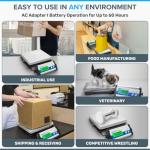 Adam Equipment CPWplus 75 Bench Scale, 165lb Capacity