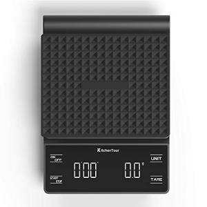 Precision Coffee Scale with Timer and LCD Display