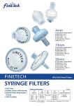 PTFE Syringe Filters 25mm, 0.45μm, Pack of 100