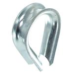 Golberg Zinc Plated Wire Rope Thimbles - 2 Pack