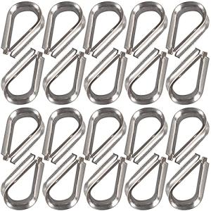 Cozihom M6 Stainless Steel Thimbles for Wire Rope