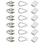 Stainless Steel Wire Rope Accessory Set - M3