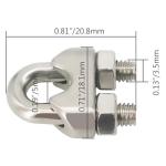 Stainless Steel Wire Rope Accessory Set - M3