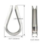 Stainless Steel Wire Rope Accessory Set - M3