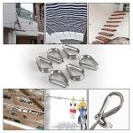 Cozihom M6 Stainless Steel Thimbles for Wire Rope