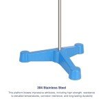 Stonylab Triangular Lab Stand with Support Rod