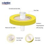 COBETTER 100 Pack 13mm PES Syringe Filters