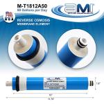 50 GPD Reverse Osmosis Membrane - Universal Fit