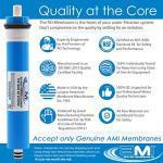 50 GPD Reverse Osmosis Membrane - Universal Fit