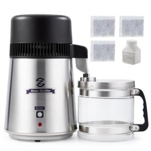 CO-Z 4L Stainless Steel Water Distiller Machine