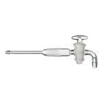 2L Rotary Evaporator Glass Feeding Tube with Valve