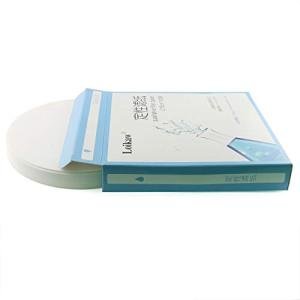 100-Pack 15cm Medium-Speed Qualitative Filter Paper