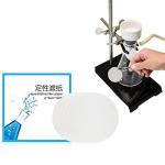 100-Pack 15cm Medium-Speed Qualitative Filter Paper