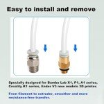 Bambu Lab 5m PTFE Teflon Tubing with Cutter
