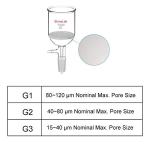 StonyLab 100ml Borosilicate Glass Buchner Funnel