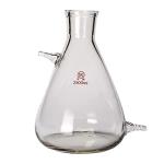 Deschem Glass Erlenmeyer Flask with Vacuum Adapter