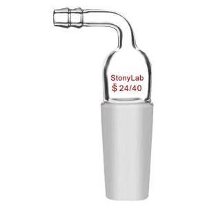 StonyLab 24/40 Glass Bent Inlet Adapter