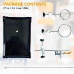 Sutekus Lab Stand Support with Burette and Flask Clamps