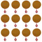 12pcs 12V Flexible Polyimide Heater Plates 70mm
