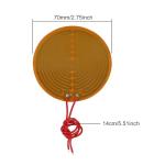12pcs 12V Flexible Polyimide Heater Plates 70mm