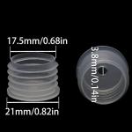 50PCS 21mm Medical Bottle Syringe Adapters