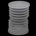 50PCS 21mm Medical Bottle Syringe Adapters