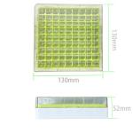 Polycarbonate CryoBox Vial Rack - 81 Place Storage