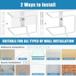 Wall Mount Glove Box Holder Dispenser - 2 Pack