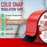 Redford Supply Pipe Insulation Wrap, 6in x 14ft