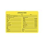 Fluorescent Yellow Urinalysis Labels for Labs