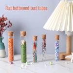 50ml Glass Test Tubes with Cork Stoppers - 18 Pack
