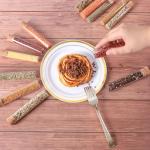 50ml Glass Test Tubes with Cork Stoppers - 18 Pack