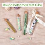 35ml Glass Test Tubes with Cork Stoppers - 20 Pack