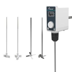 Digital Overhead Stirrer with Stainless PTFE Rods