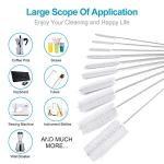 10-Inch Straw Brush Set for Easy Cleaning