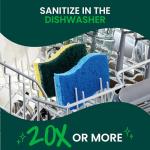 Zero Scratch Scrub Sponges, 6 Pack for Cleaning