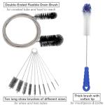 12-Piece Tube and Bottle Cleaning Brush Set