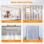 Freezer Strip Door Curtain Kit, 9 Pieces