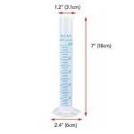 Antrader 50ml Measuring Cylinder Set, 3-Pack