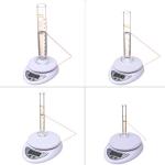 Thick Glass Measuring Cylinder Set with Brushes