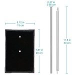 Steel Lab Stand Set with Burette Clamp & Accessories