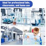 5 Pcs 100ml Graduated Borosilicate Glass Cylinders