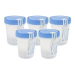 Dealmed Single Use Urine Specimen Cups - 5 Pack