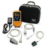 Rechargeable Pulse Oximeter with Alarm & Accessories