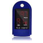 AccuMed CMS-50DL Fingertip Pulse Oximeter - Blue