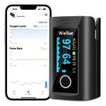Bluetooth Pulse Oximeter with Free App and Accessories