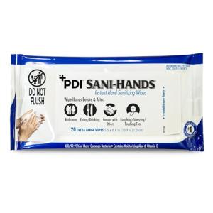 Sani-Hands Alcohol Wipes with Aloe & Vitamin E